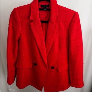 Ann Taylor Bold Scarlet Blazer